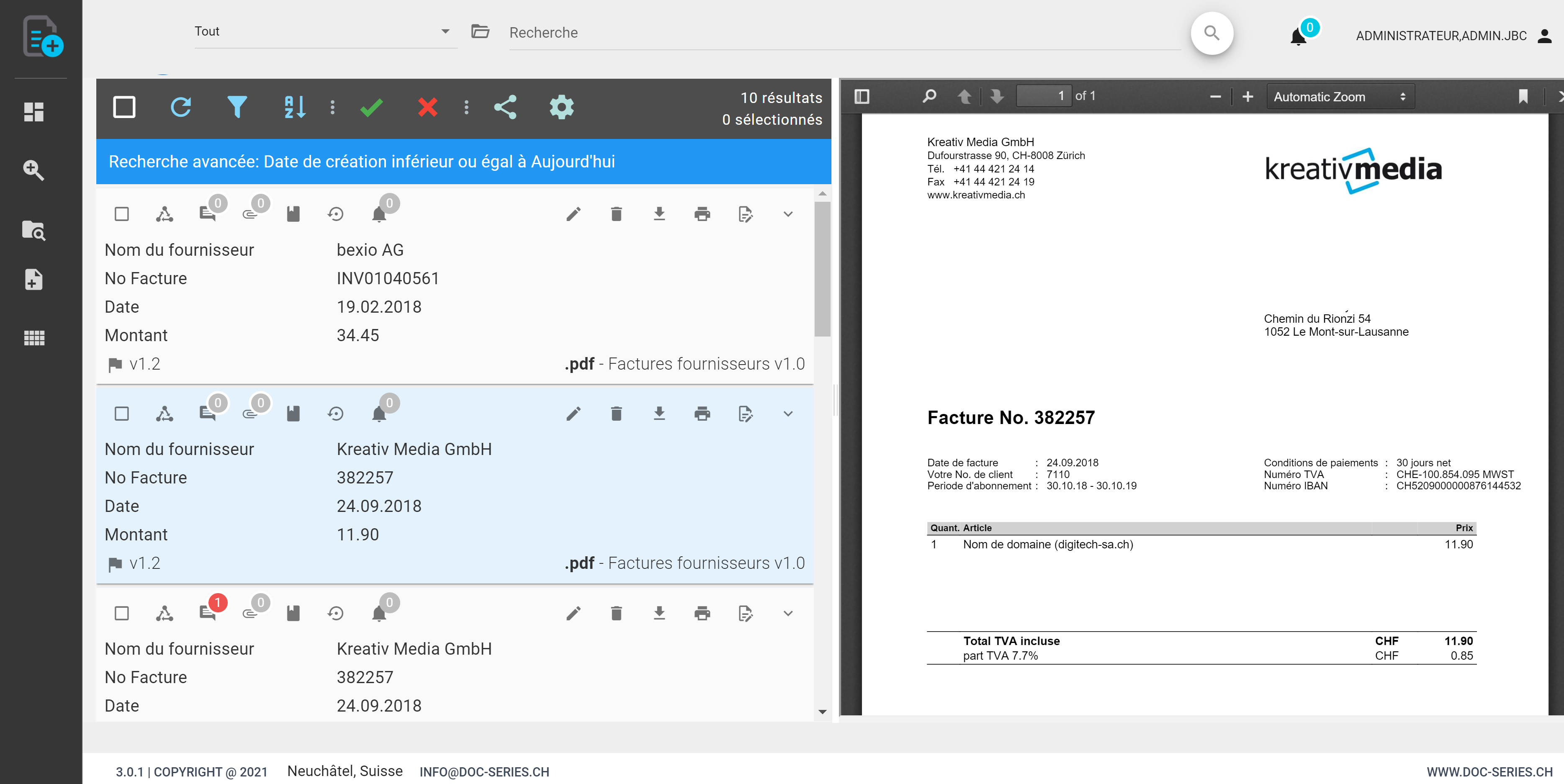 Auto classification et auto indexation des documents