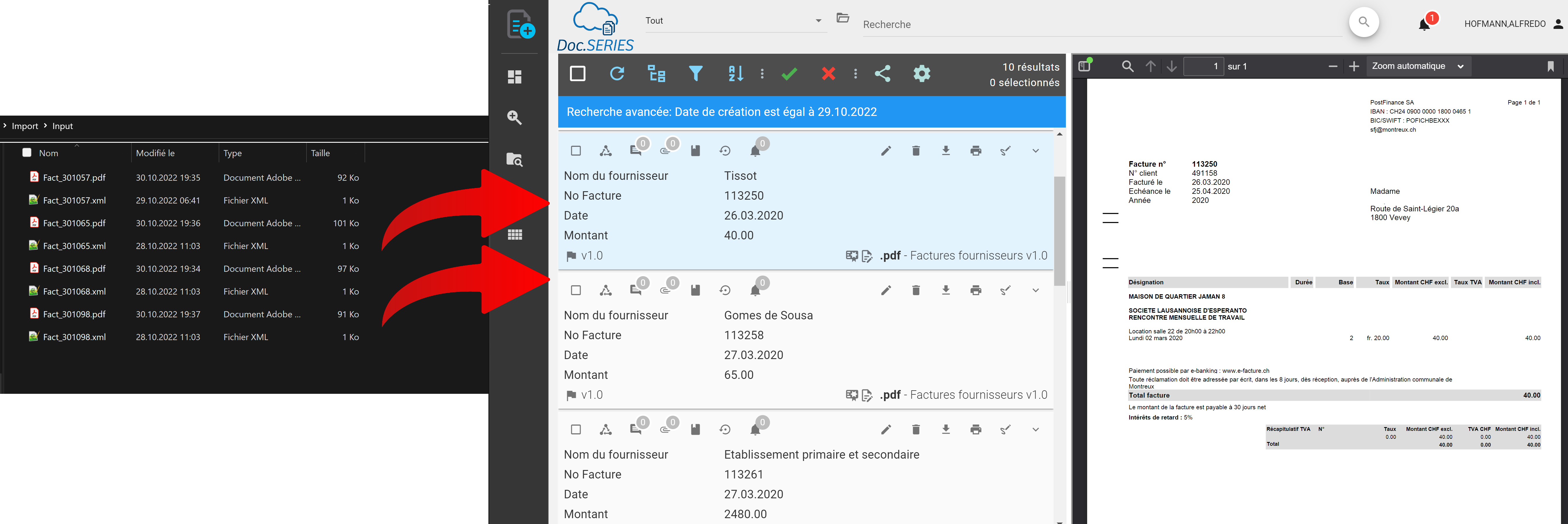 Doc.Import - Importation automatique des document. 